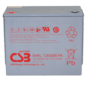 CSB XHRL 12650W FR Sealed Lead Acid Battery