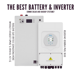 5kw Deye inverter with 5.3kWh LBSA